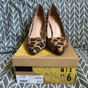 “Lill” by Mix No. 6 Leopard Print Heels - Size 8.5